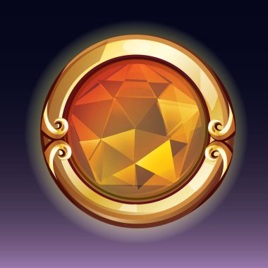 Web düğmesi şablonu, renkli vektör resimlemesi