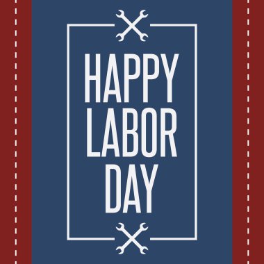 Kalpli mutlu babalar günü kartı. vektör illüstrasyonu