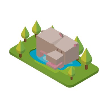 Vektör illüstrasyonu, simge ögesi arkaplanı