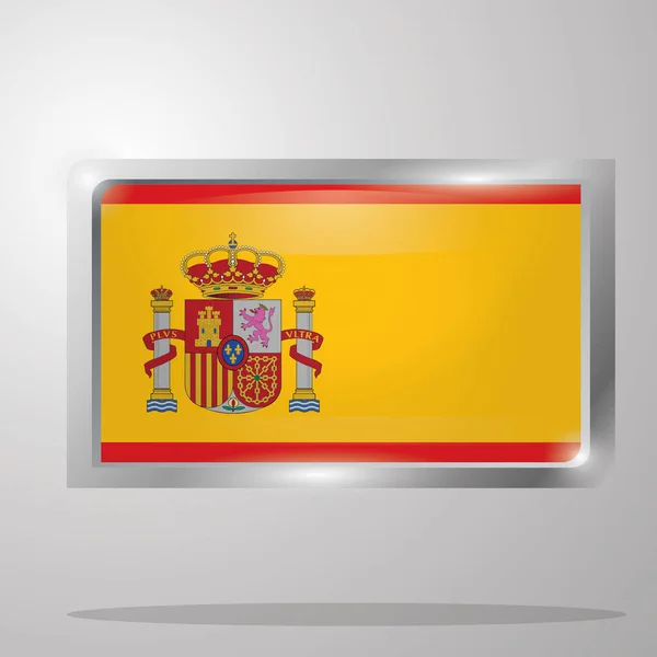 Ilustración Del Vector Bandera Color — Vector de stock
