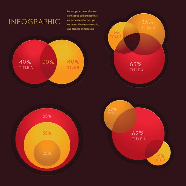 Infografiken Stilisierte Vektorillustration — Stockvektor
