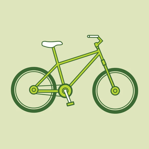 Icone Bicicletta Design Illustrazione Vettoriale Eps10 Grafica — Vettoriale Stock