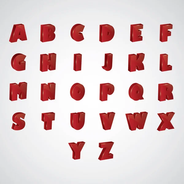 Alfabeto Vettoriale Lettere Disegnate Mano — Vettoriale Stock