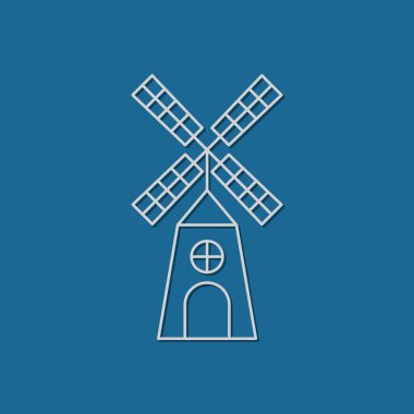 Basit modern tasarımın vektör çizimi