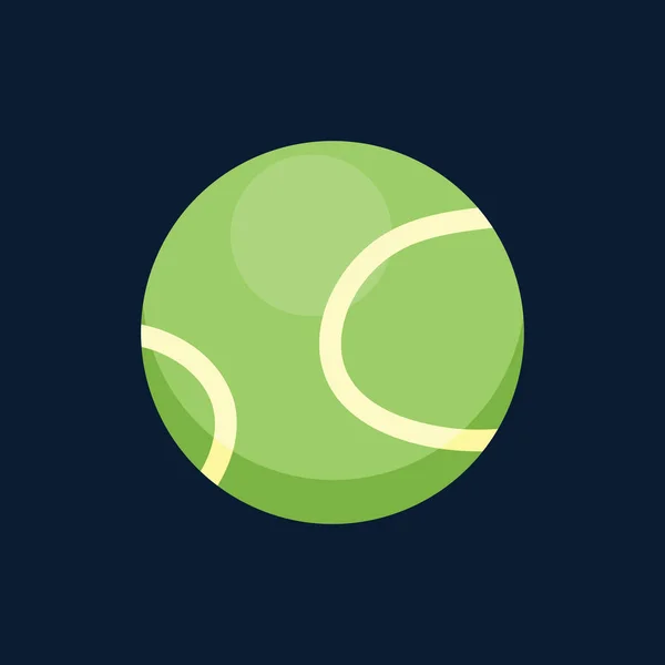 Διανυσματική Εικόνα Της Μπάλας Τένις — Διανυσματικό Αρχείο