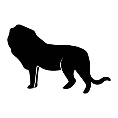 Bir köpeğin silueti.