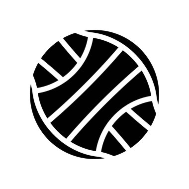 Basketbol topu ikonu vektör illüstrasyonu