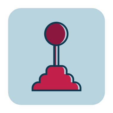 Seo ve ağ simgesinin vektör illüstrasyonu