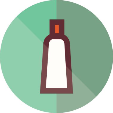 Diş düzlüğü simgesi, vektör illüstrasyonu