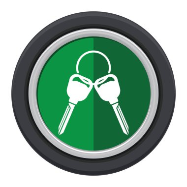 Otomatik konsept ikon vektör illüstrasyonu 