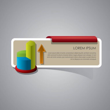 Oklu iş bilgisinin vektör illüstrasyonu