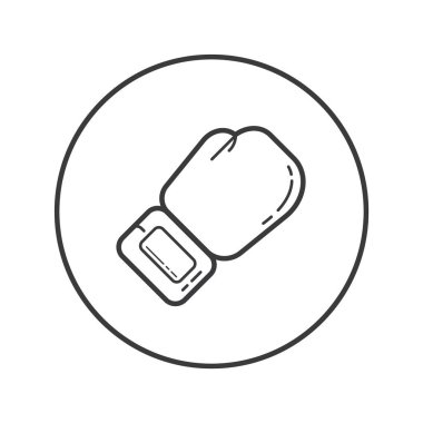 Basit grafik simgesi vektör illüstrasyonu