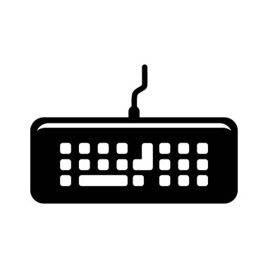 bilgisayar klavyesi vektör illüstrasyonu