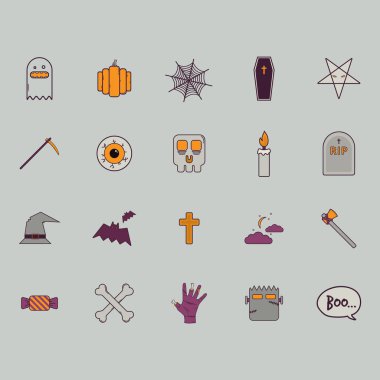 Basit grafik simgesi vektör illüstrasyonu