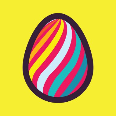 Paskalya, vektör illüstrasyon arka planı