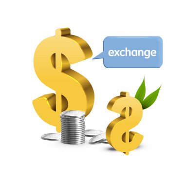 Simge tasarımı ile yatırım konsepti, vektör illüstrasyonu 10 eps graphic.