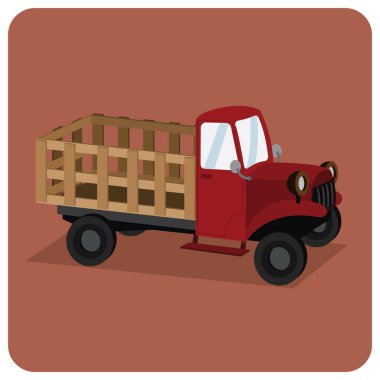 Basit grafik simgesi vektör illüstrasyonu