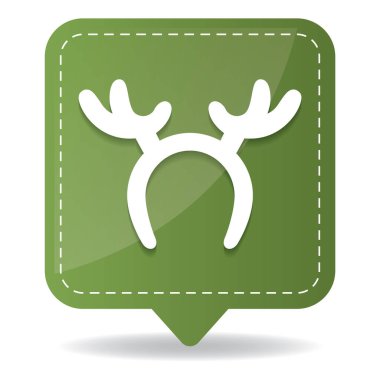 Bir noel simgesinin vektör illüstrasyonu