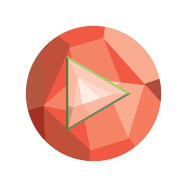 Modern b 'nin vektör illüstrasyonu harf simgesinden yoksun