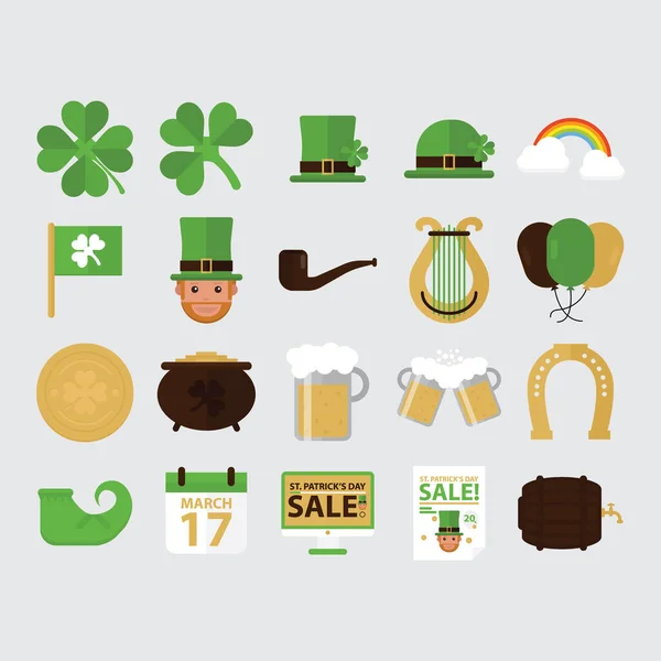 Saint Patricks Conception Jour Illustration Vectorielle Eps10 Graphique — Image vectorielle