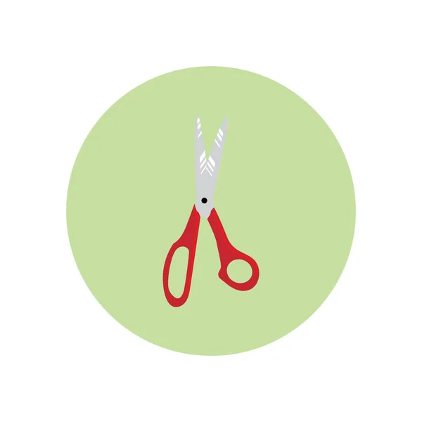 Scissors Icon Flat Design Style Eps — Stock Vector