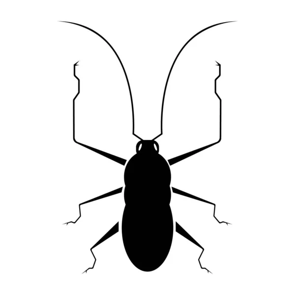 Ilustración Vectorial Icono Mosquito — Vector de stock