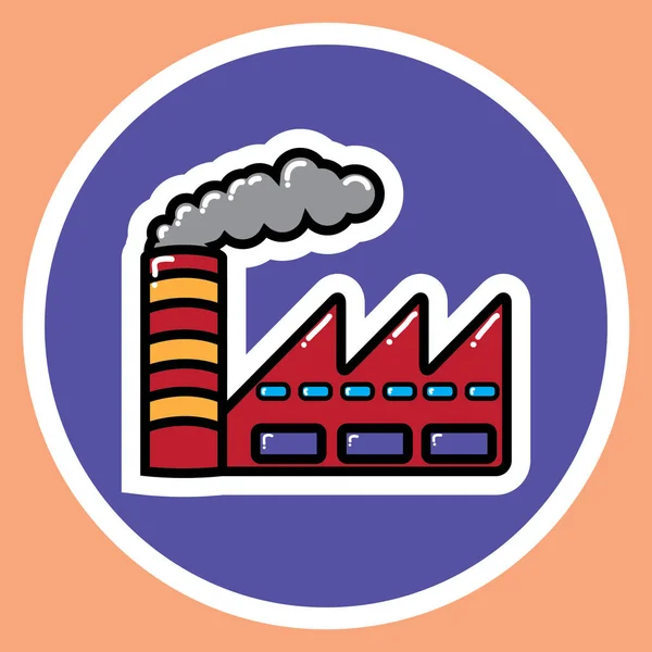 Icono Logístico Vector Ilustración — Vector de stock