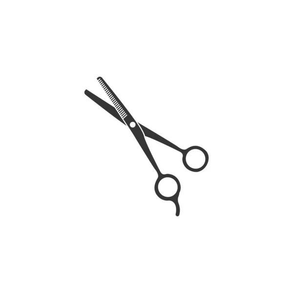 Ikona Nůžky Vektorová Ilustrace — Stockový vektor