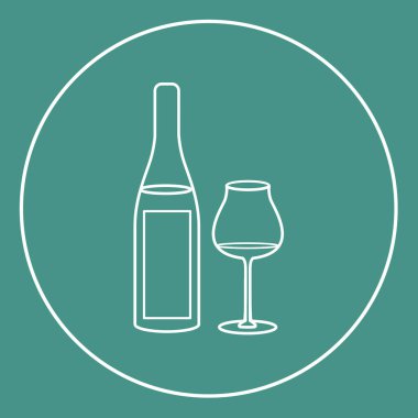 Vektör illüstrasyonu, simge ögesi biçimi