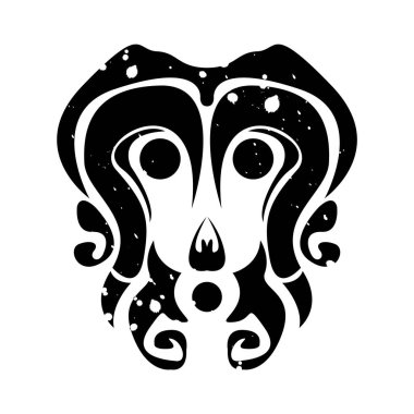 Basit grafik simgesi vektör illüstrasyonu