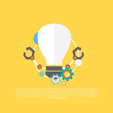 Vektör illüstrasyonu, simge ögesi arkaplanı