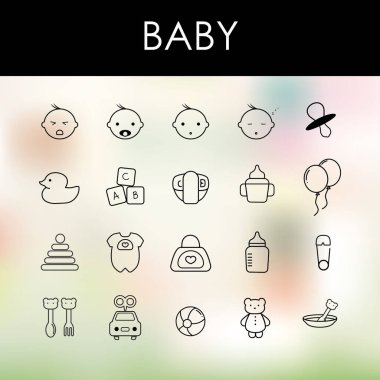 Basit grafik simgesi vektör illüstrasyonu