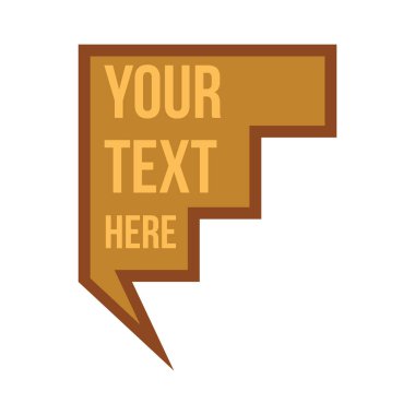 Metin için bir arkaplan vektör illüstrasyonu