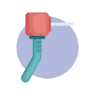 Basit grafik simgesi vektör illüstrasyonu 