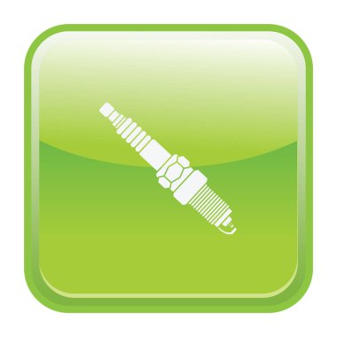 Modern oto tamir simgesinin vektör illüstrasyonu