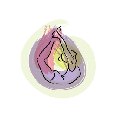 Basit renk vektör illüstrasyonu