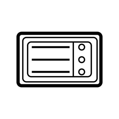 Grafik simgesi, vektör illüstrasyonu