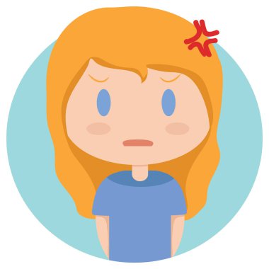 Baş ağrısı olan bir kadın.