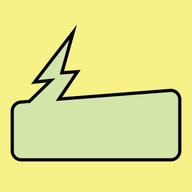 pil simgesi, vektör illüstrasyonu