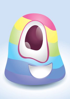 Basit renk vektör illüstrasyonu