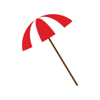 şemsiyenin yaratıcı vektör illüstrasyonu