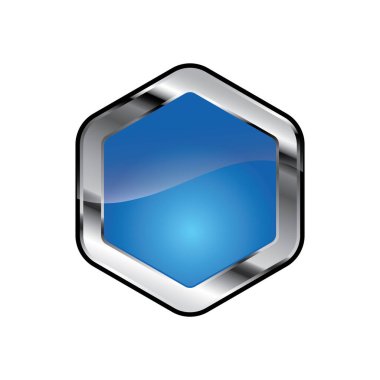  düğme simgesi, vektör çizimi 