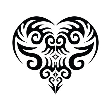 kabile dövme simgesi düz 