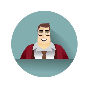 Basit grafik simgesi vektör illüstrasyonu 