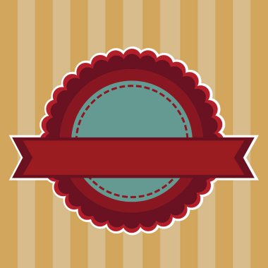 soyut vintage arkaplan vektör çizimi