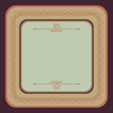 soyut vintage arkaplan vektör çizimi