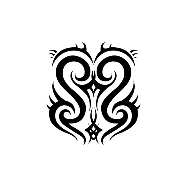 Tribal Tatuagem Ilustração Vetorial — Vetor de Stock