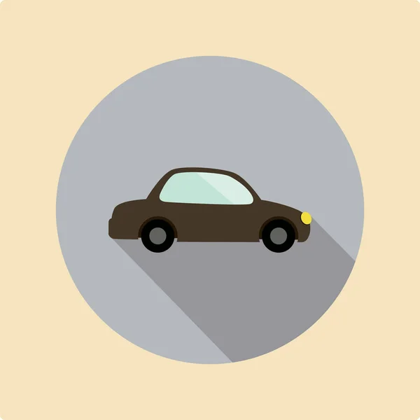 Icono Del Coche Ilustración Vectorial — Vector de stock