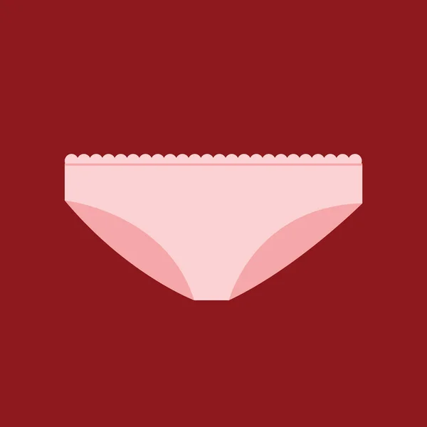 Illustration Vectorielle Maillot Bain Féminin — Image vectorielle