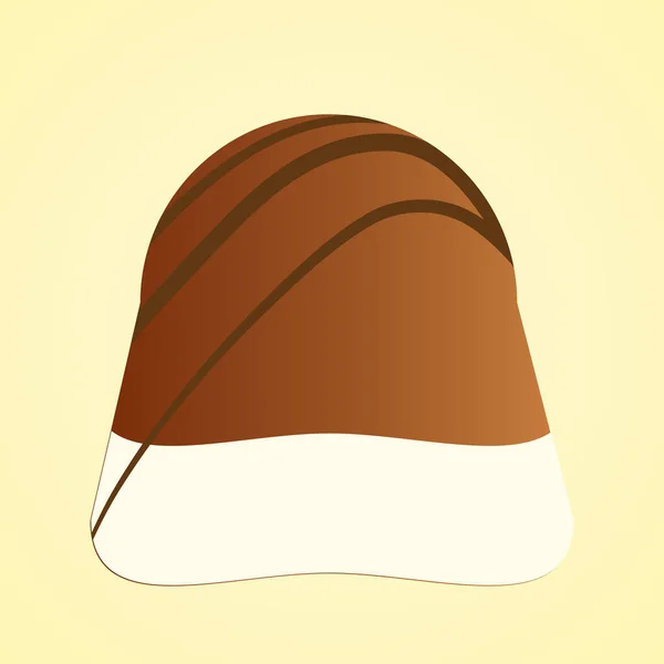 Vector Ilustración Una Gorra Béisbol — Archivo Imágenes Vectoriales